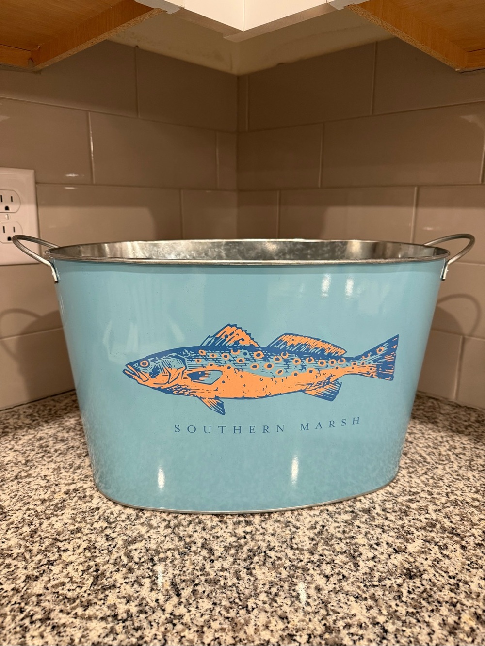 Southern Marsh x Hobby Lobby Nautical / Beach Beverage Tub and Bottle Opener